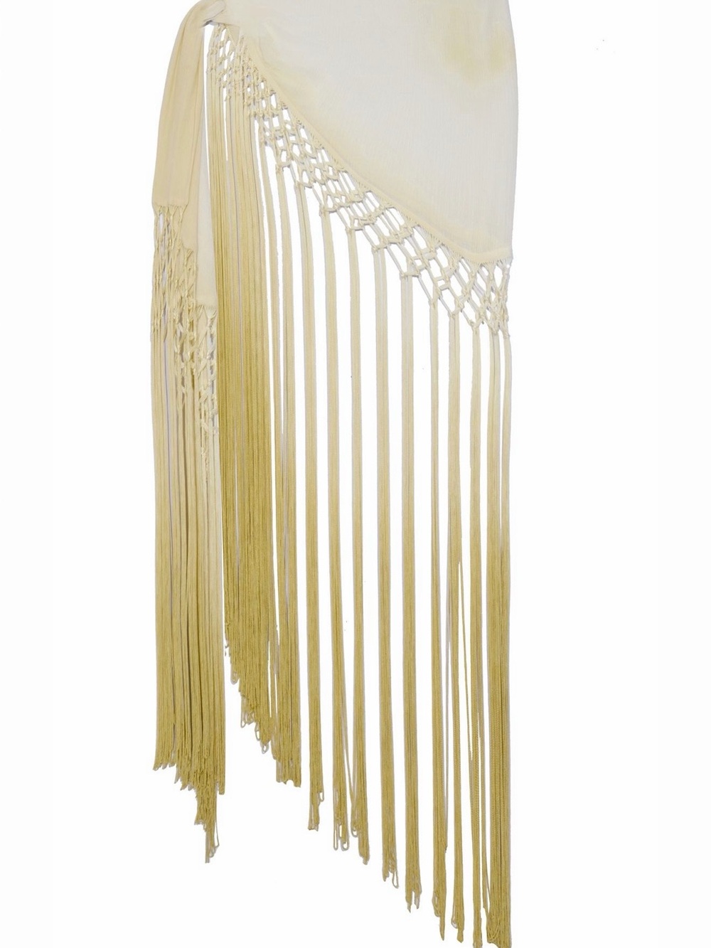 Matthew Williamson x Free People Figuera Fringe Sarong Silk Blend NWT 💕 - Picture 6 of 7